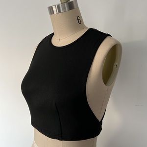 Finders Keepers Black Structured Tank